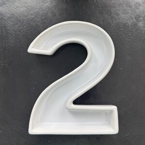 Ivy Lane Design Custom candy dish - 2, white, EUC